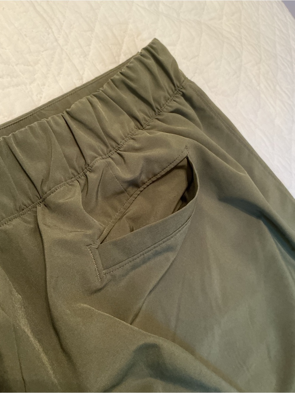 CALIA Women's 2X Truelight Straight Leg Pant, Dark Olive - Picture 11 of 15